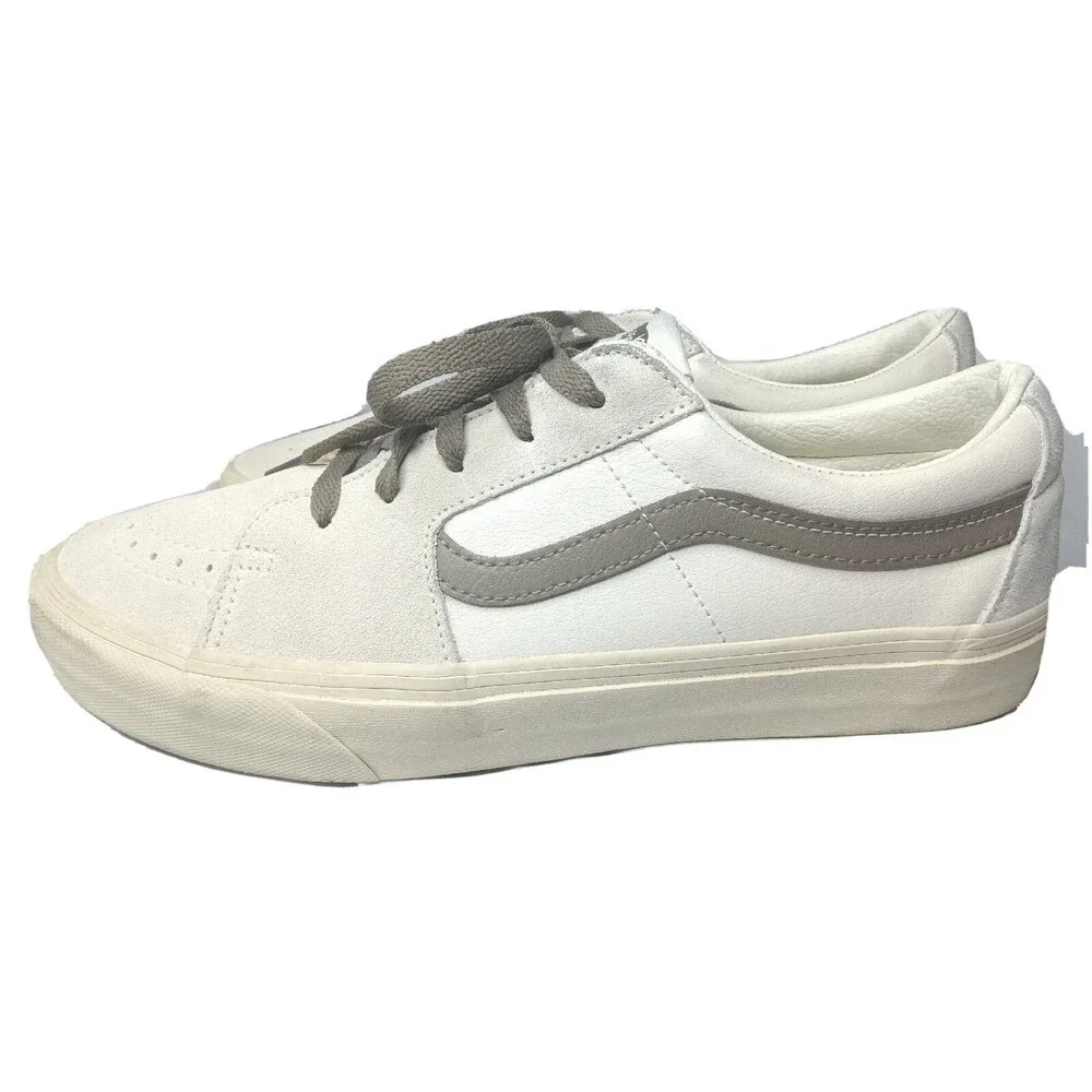 VANS SK8 Low  Skate Shoes Men's Size 10.5 Beige Sneakers